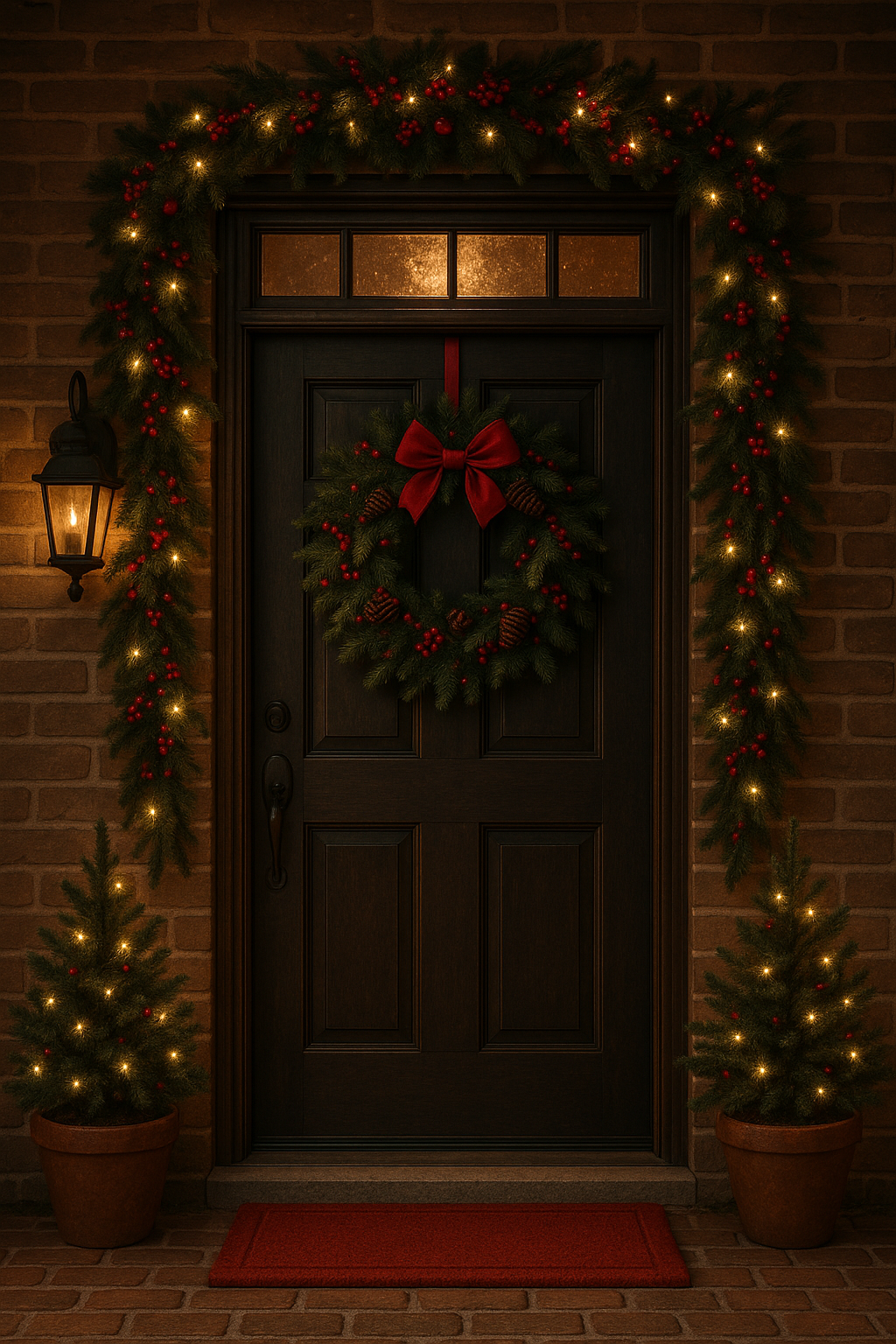 Adventliches Bild mit verstecktem Hinweis